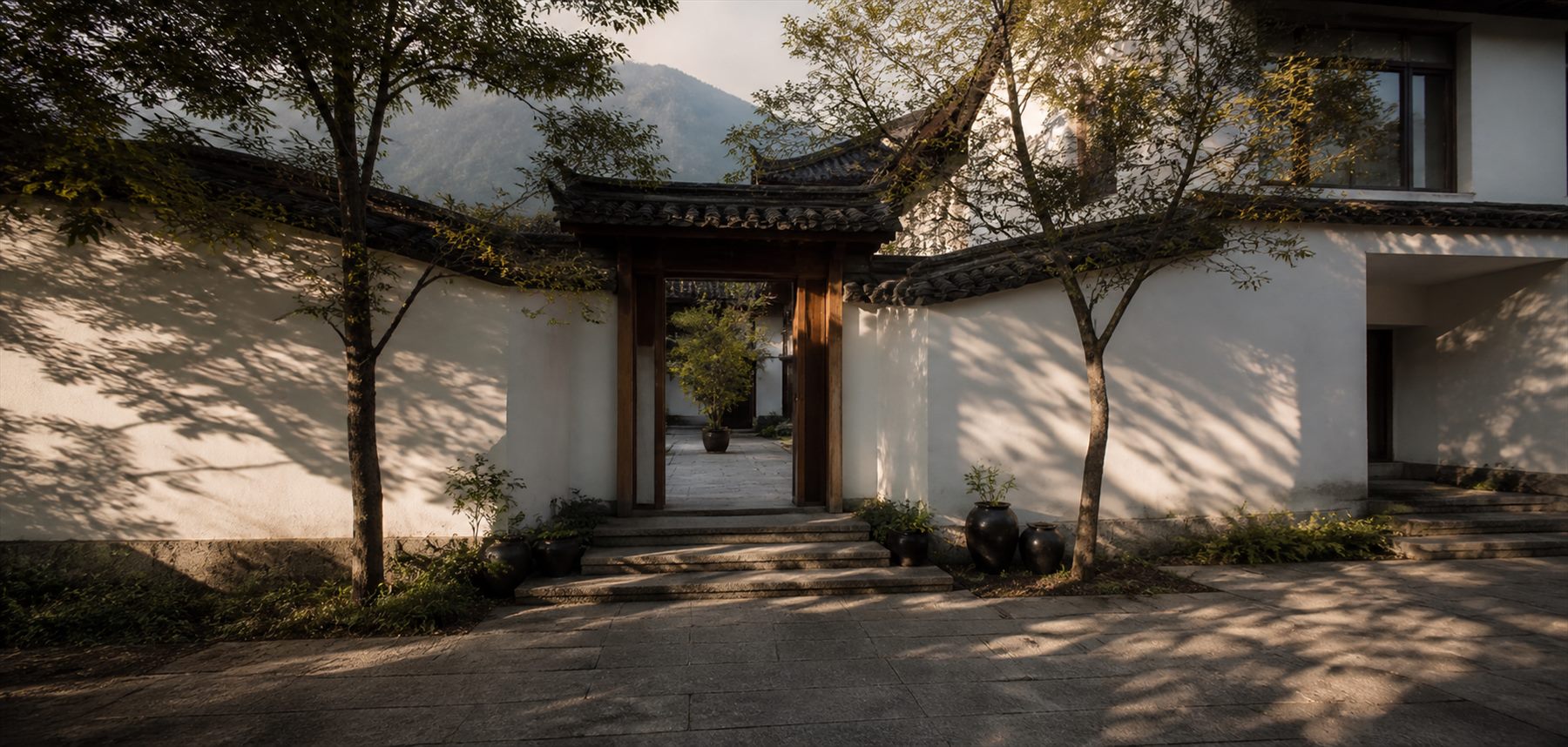 大理山房院門