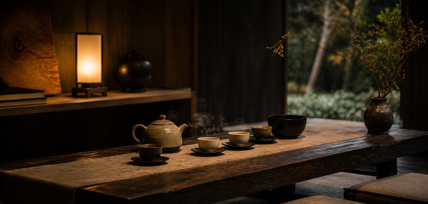 白族三道茶与山房茶席